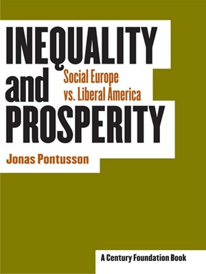 cover image of Inequality and Prosperity